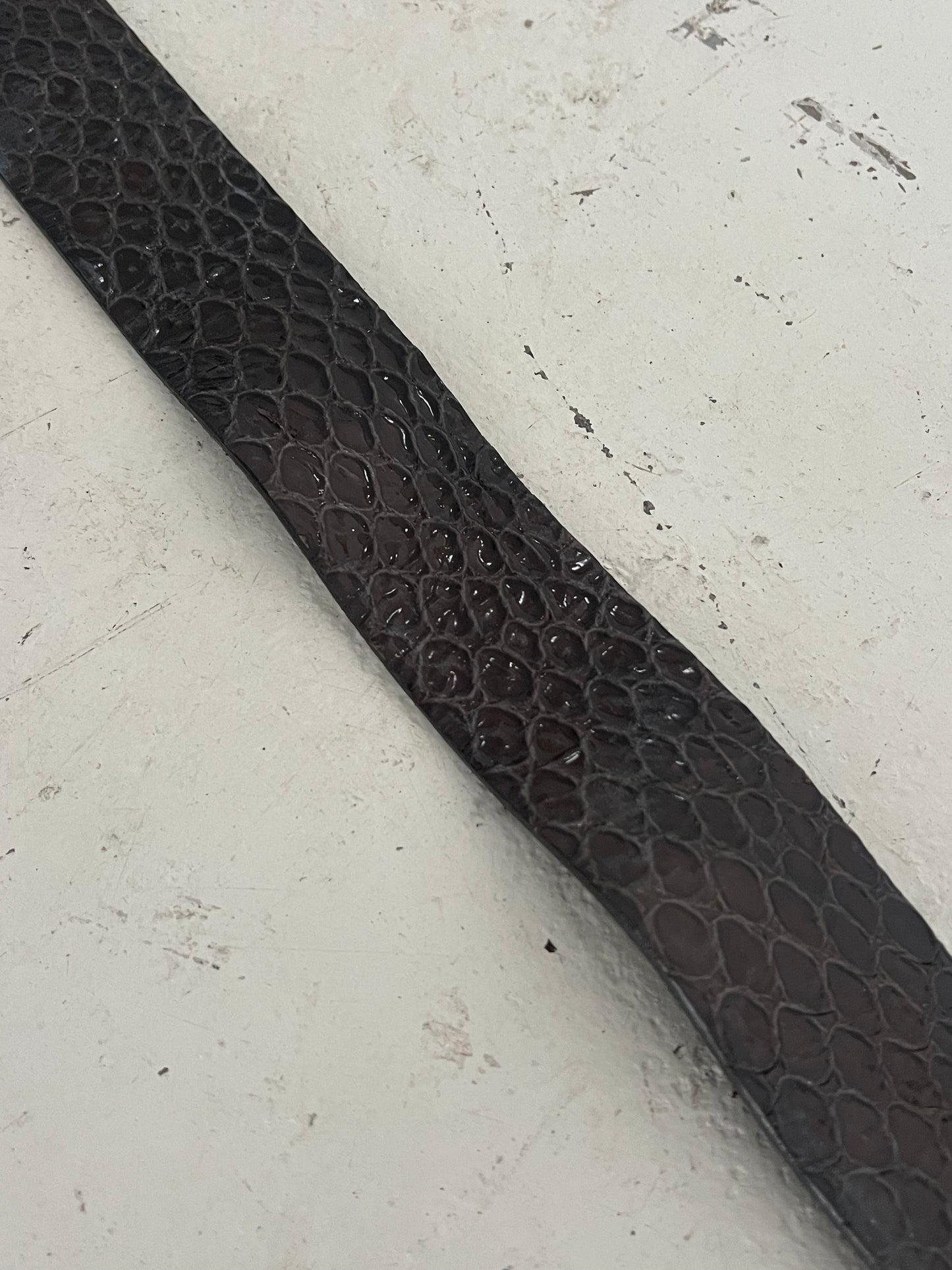 MISS SIXTY brown leather belt