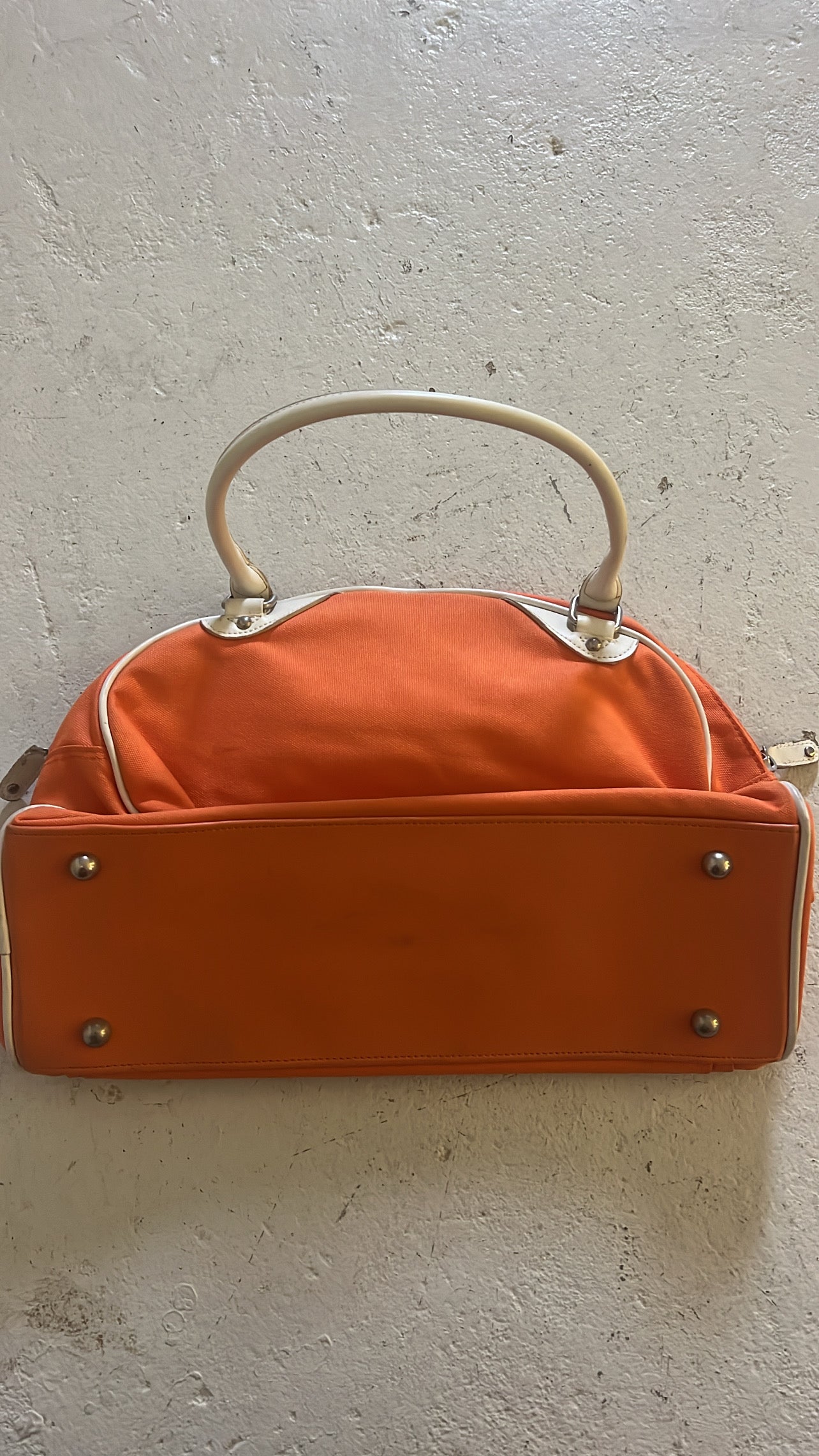 ITALIA orange vintage handbag ★