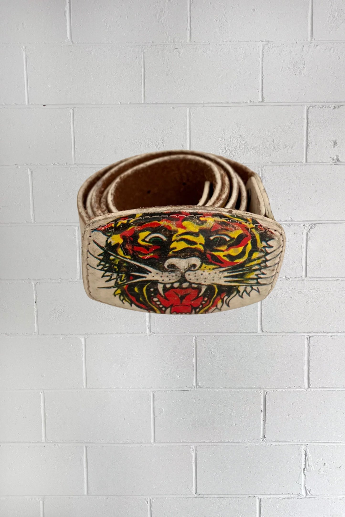 ★★★ ED HARDY graphic belt ★ 122cm