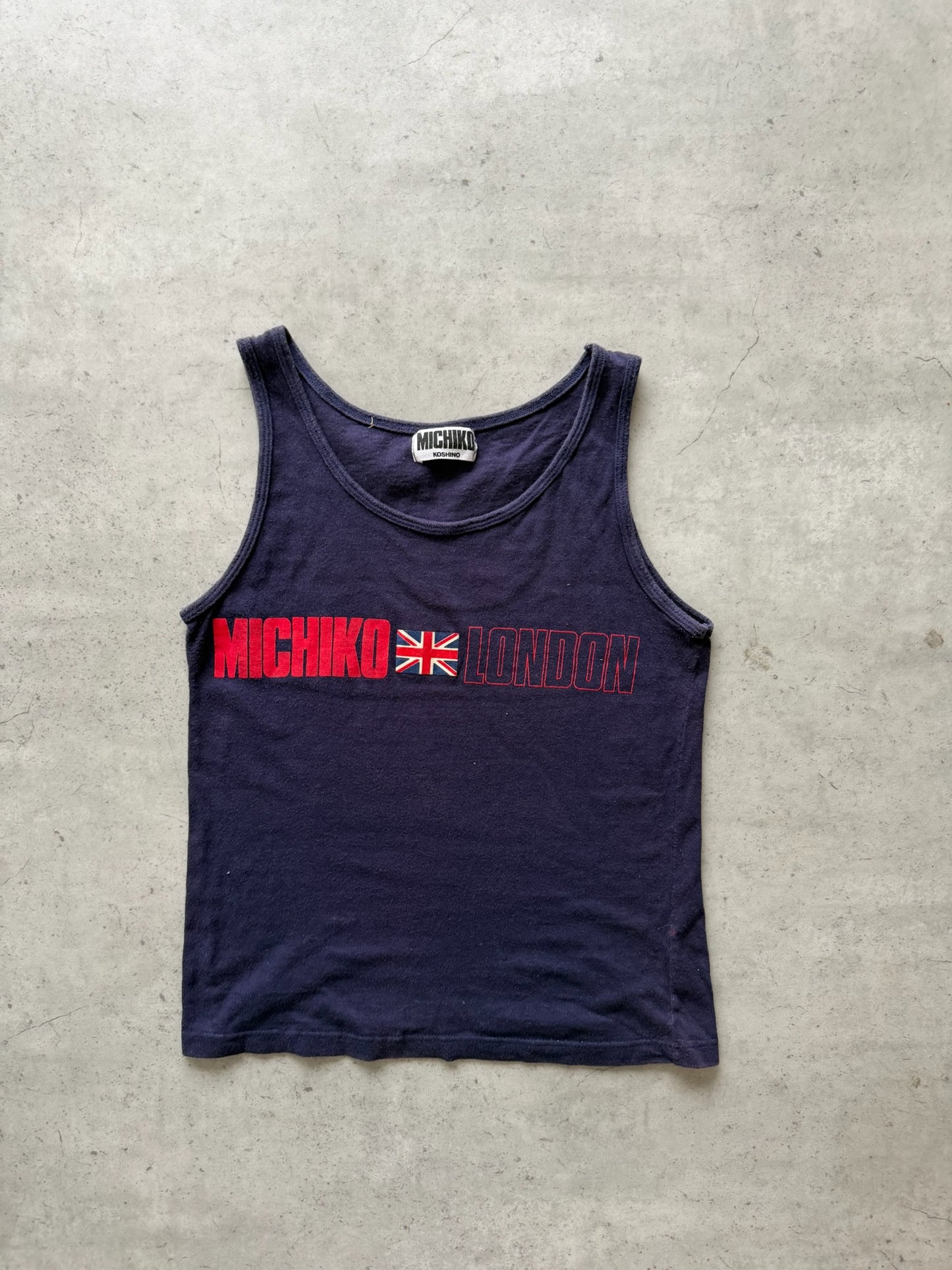 MICHIKO "London" navy tank ★ Size est large