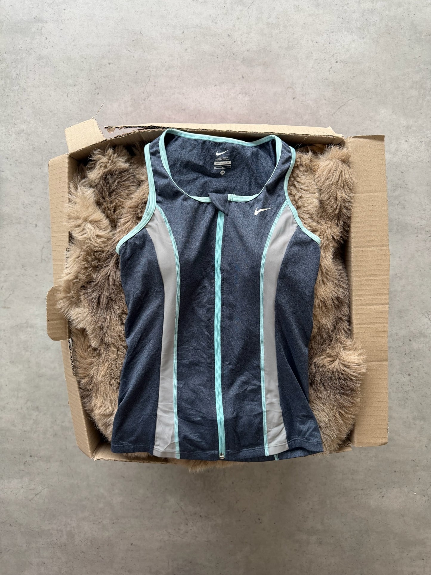 NIKE blue sport tank ★ Size labelled medium