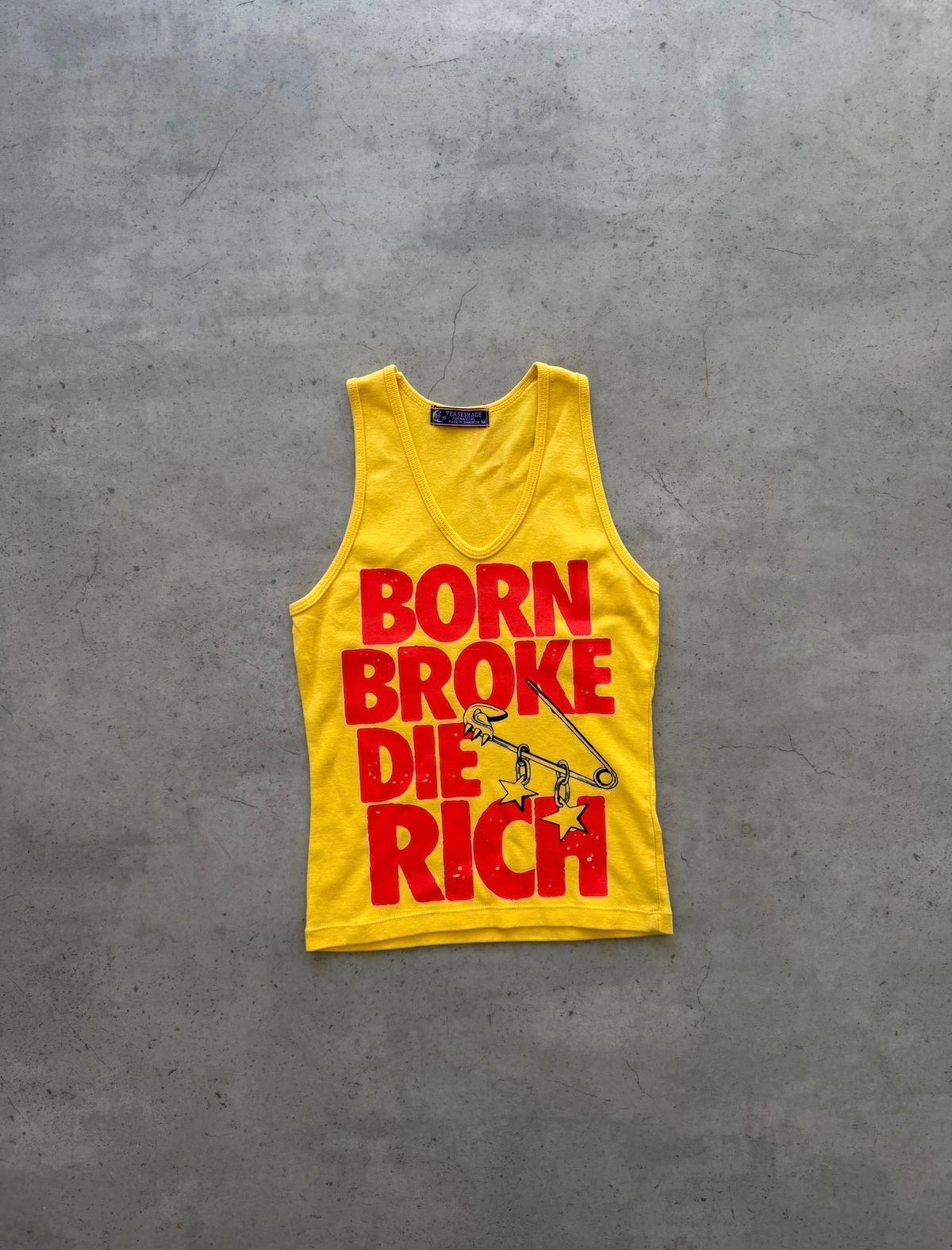 VERSESHADE yellow tank ★ Size labelled medium