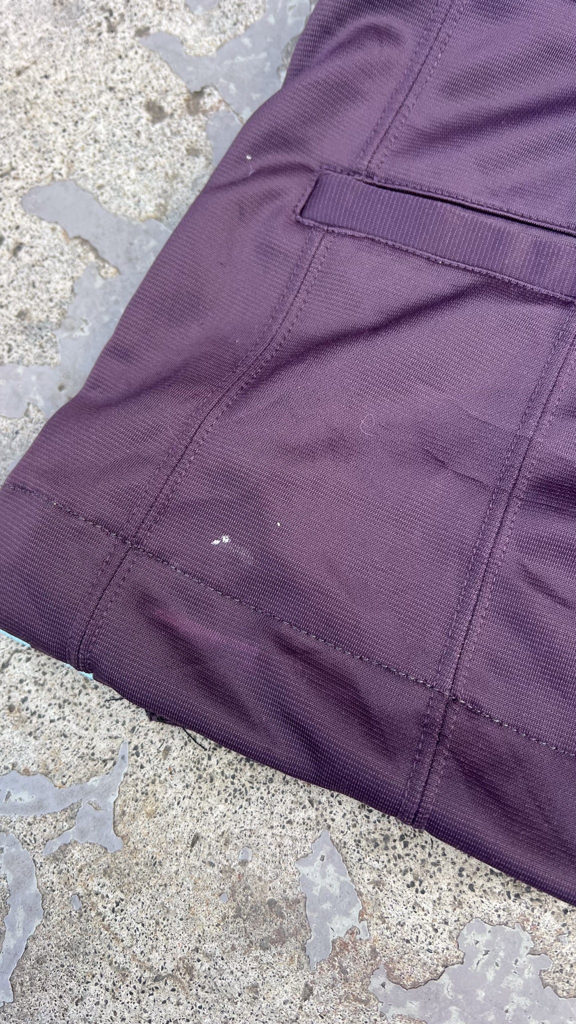 ADIDAS purple micro skirt