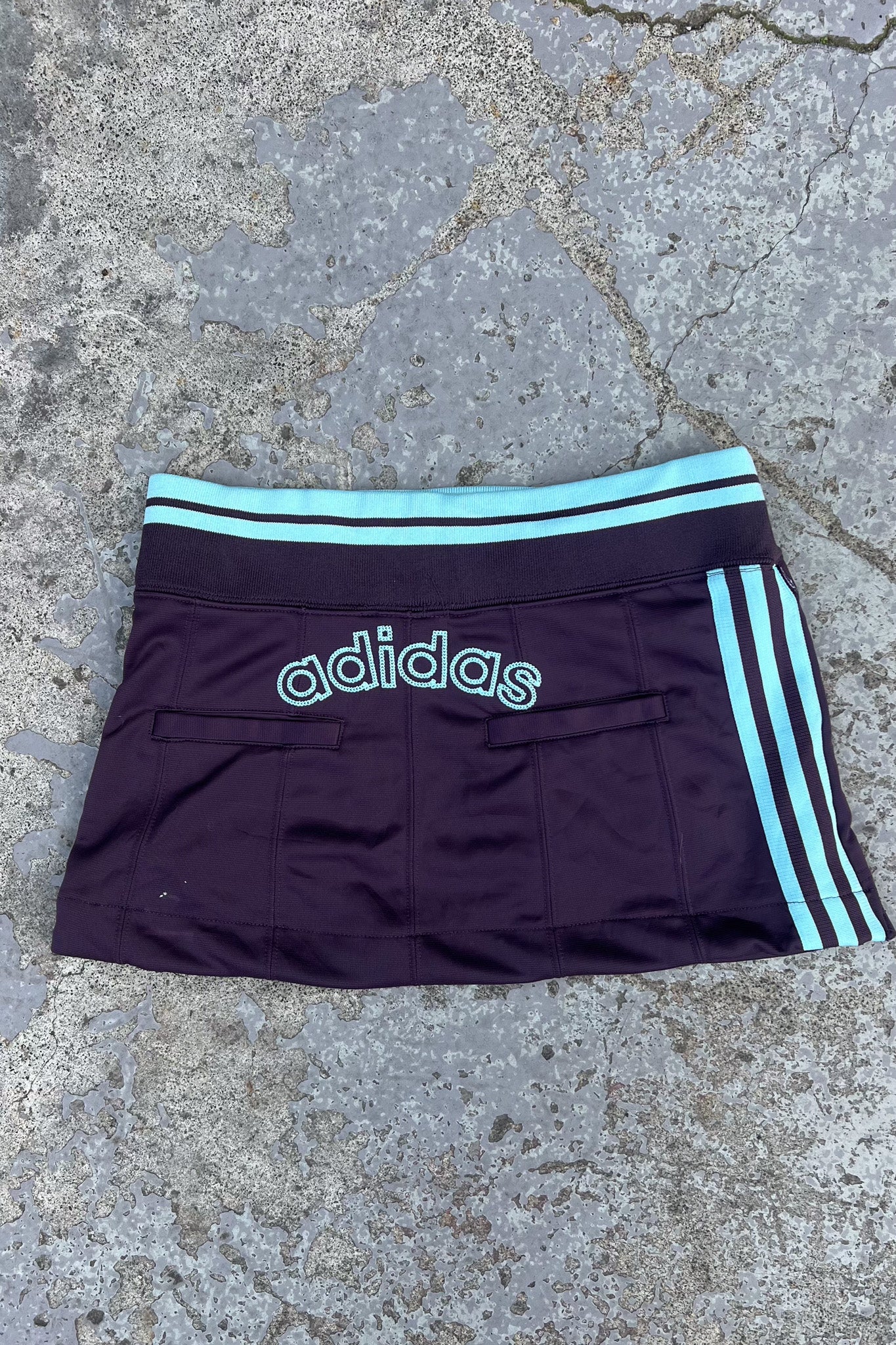 ADIDAS purple micro skirt
