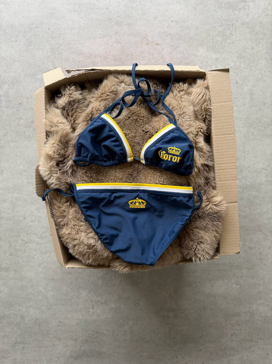 CORONA blue bikini set ★ Size labelled small
