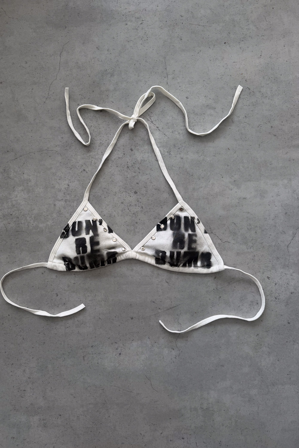 Graphic studded bikini ★ Size estimated medium