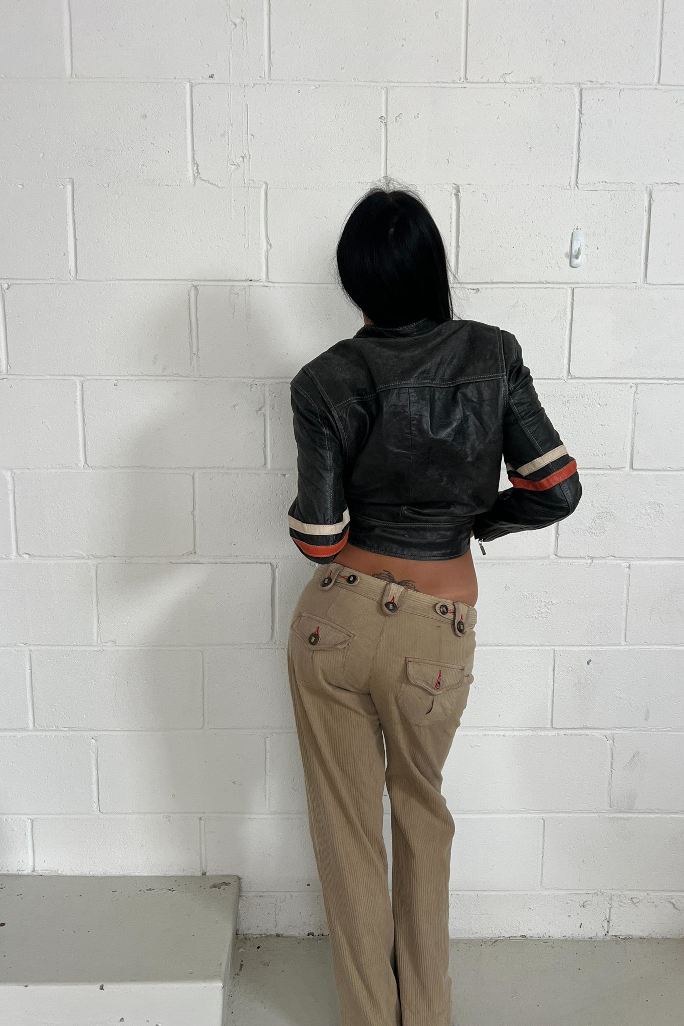 Vintage leather jacket