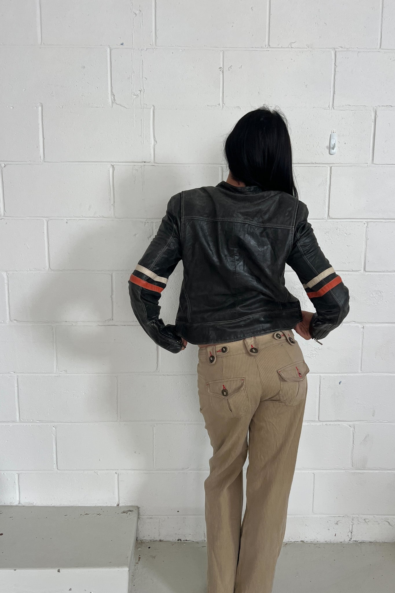 Vintage leather jacket