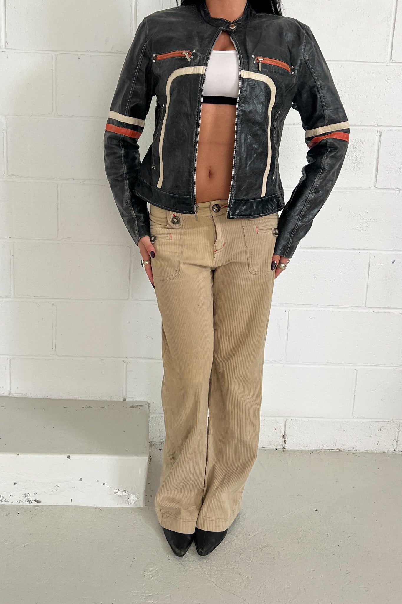 Vintage leather jacket
