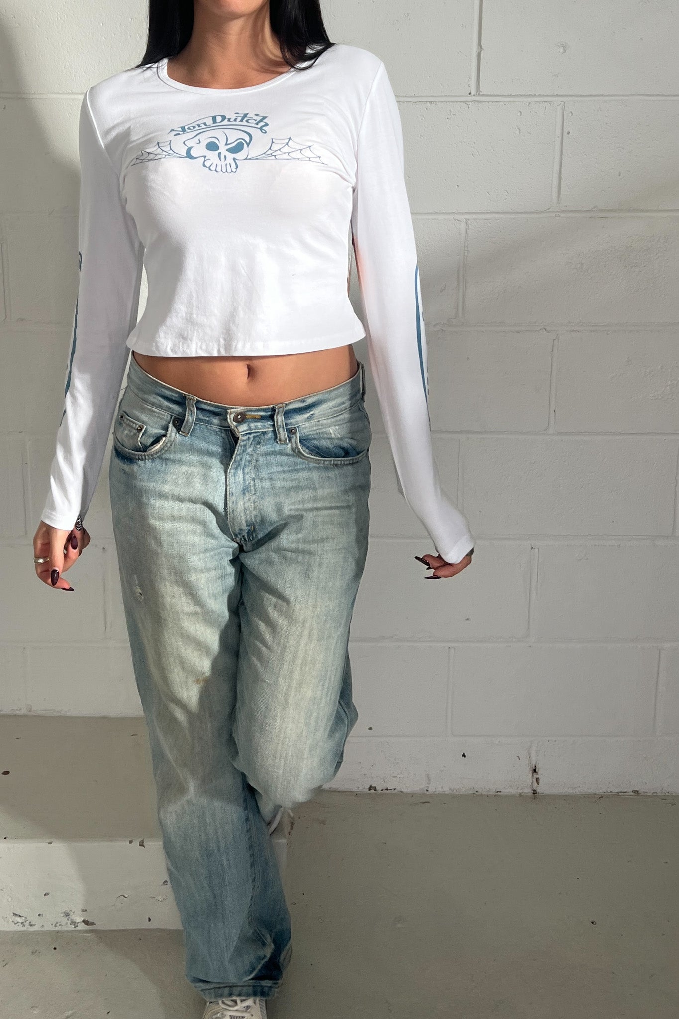 VON DUTCH graphic longsleeve