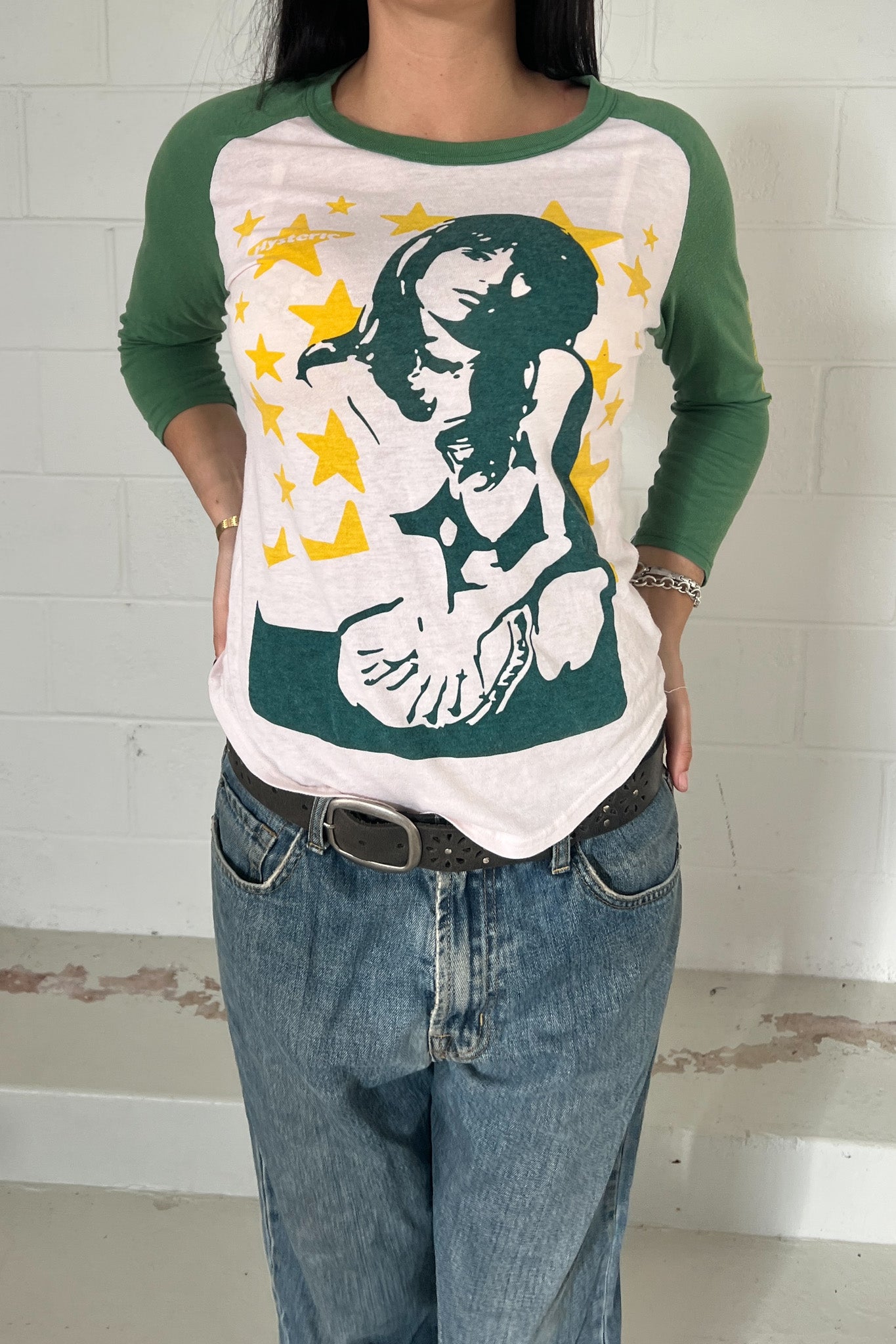 HYSTERIC GLAMOUR graphic star long sleeve
