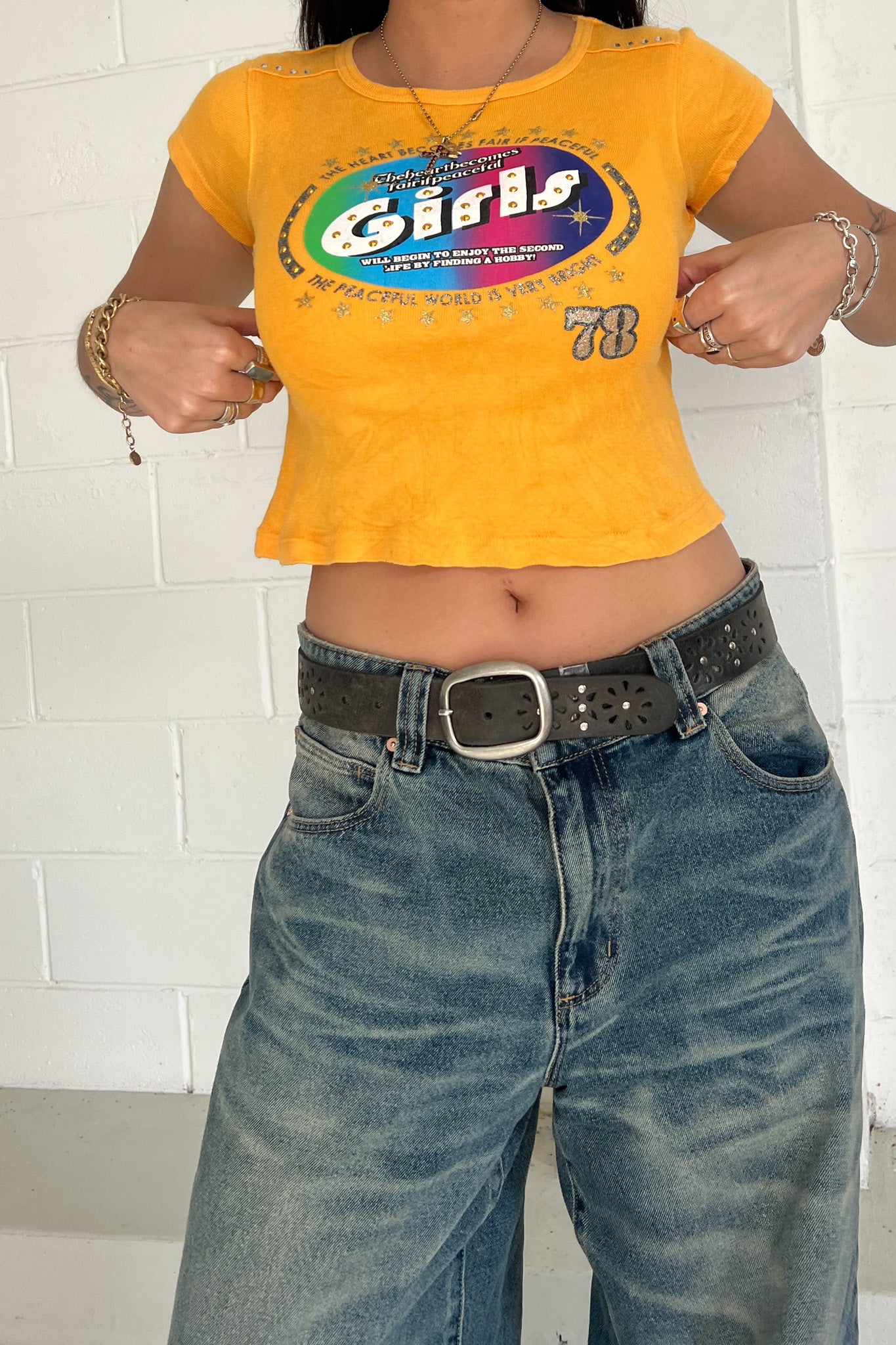 PEPS LE MON graphic baby tee