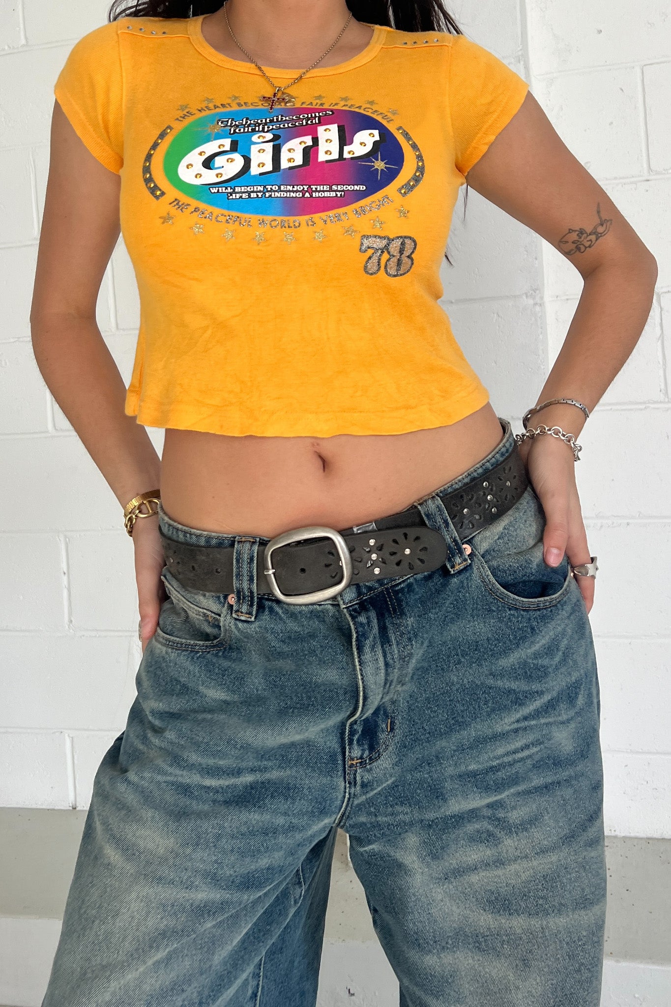 PEPS LE MON graphic baby tee
