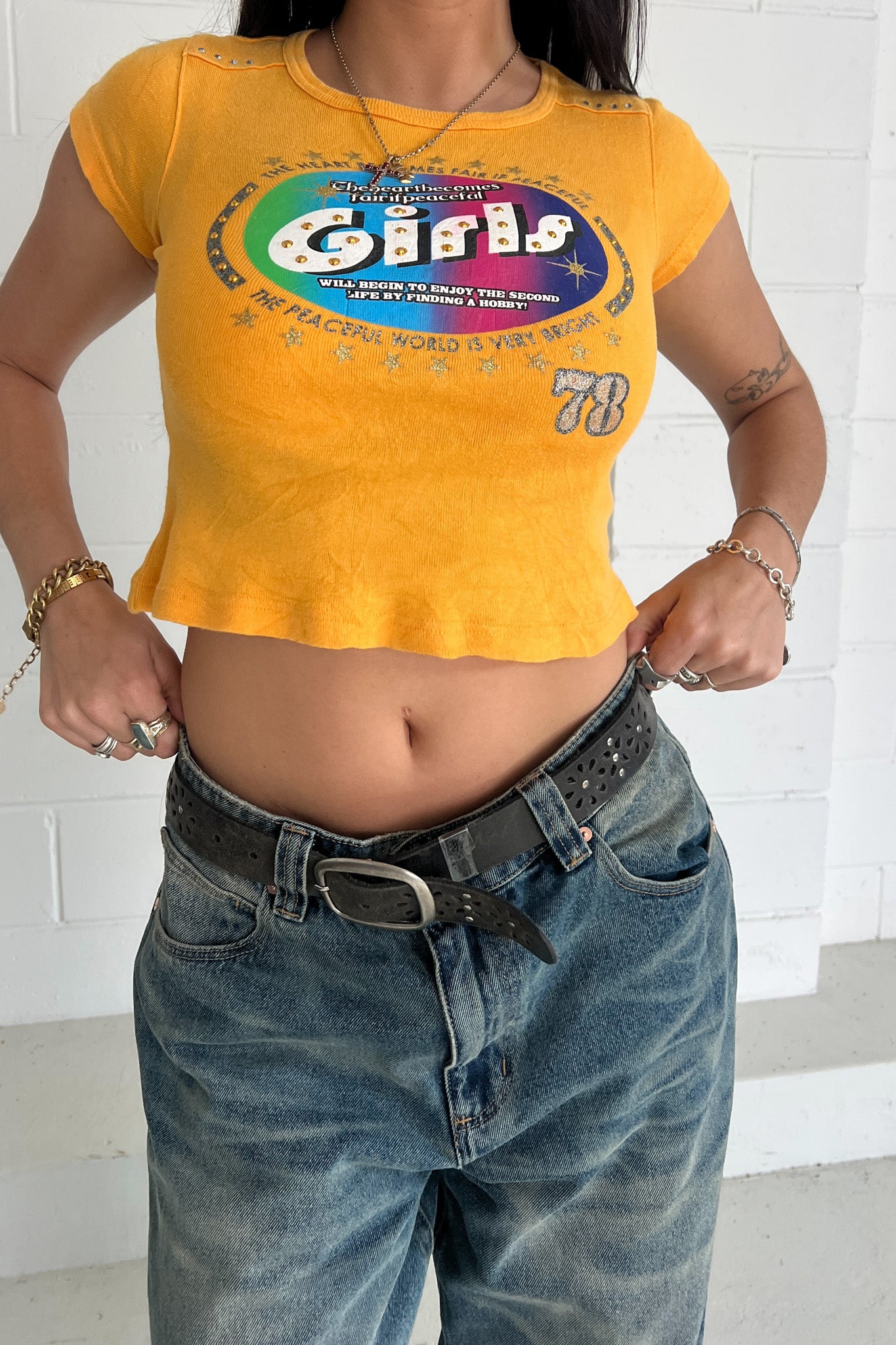 PEPS LE MON graphic baby tee