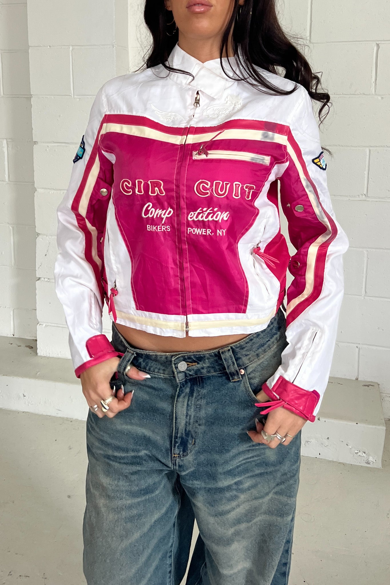 XNTRTK circuit vintage racer jacket