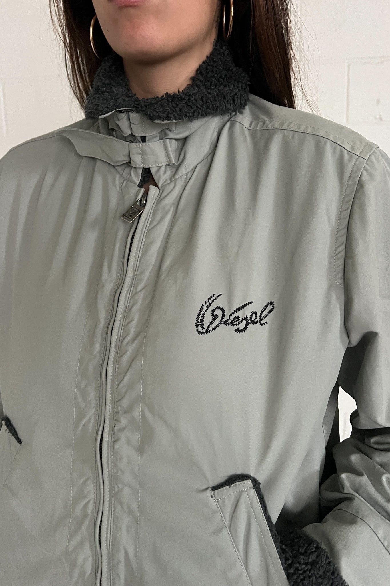DIESEL sherpa jacket ★ Size medium