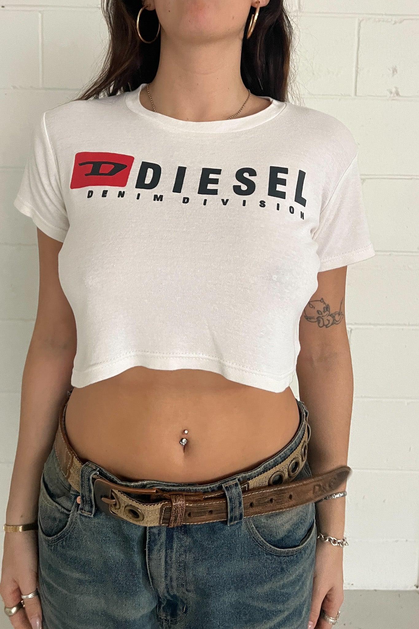 DIESEL DENIM DIVISION half tank ★ Size medium
