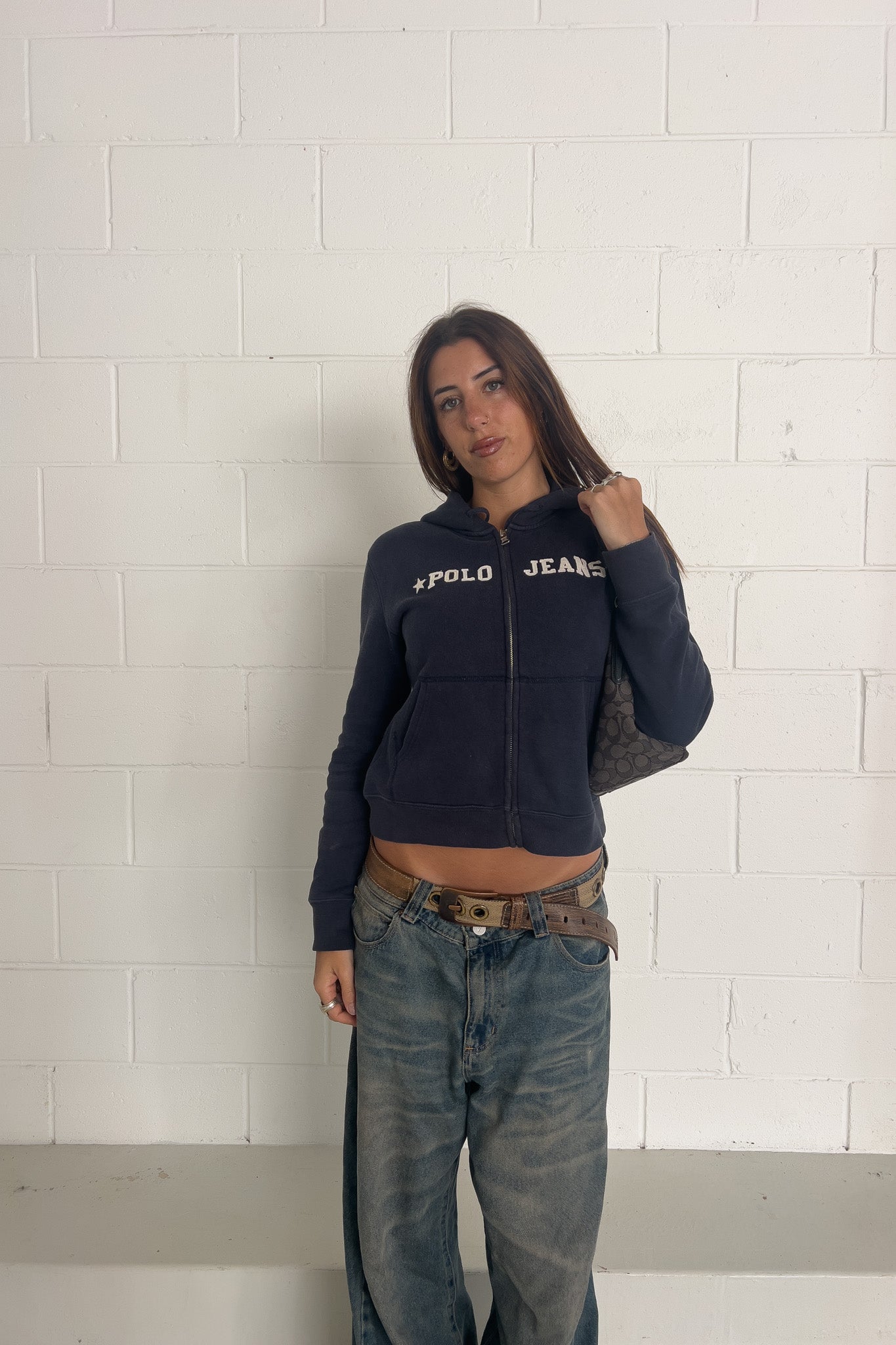 RALPH LAUREN POLO JEANS zip up jacket ★ Size small