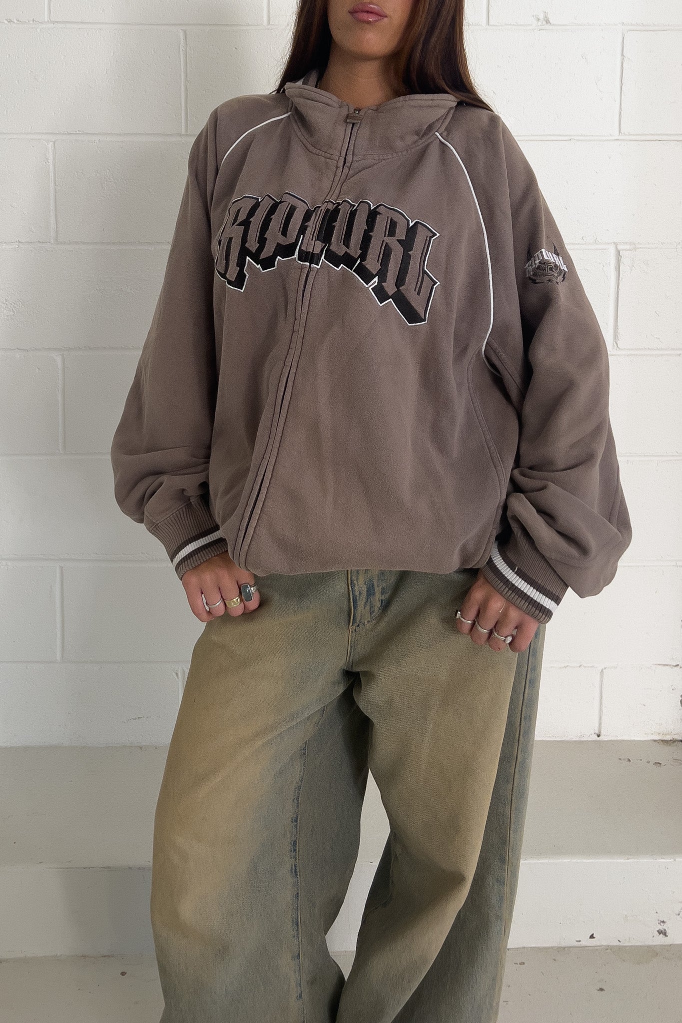 RIPCURL spellout jacket ★ Size XXXL