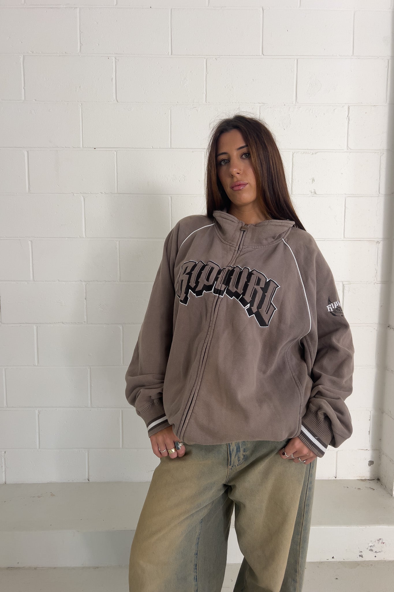 RIPCURL spellout jacket ★ Size XXXL