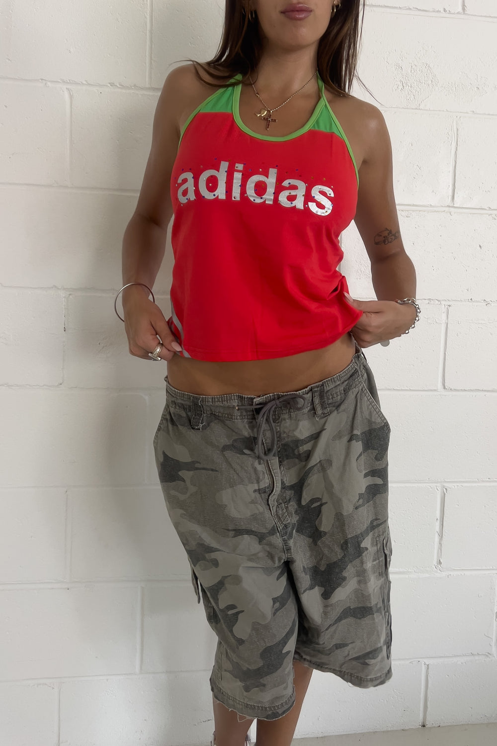 BILLABONG camo cargo jorts ★ ONE SIZE (DRAWSTRING) 4