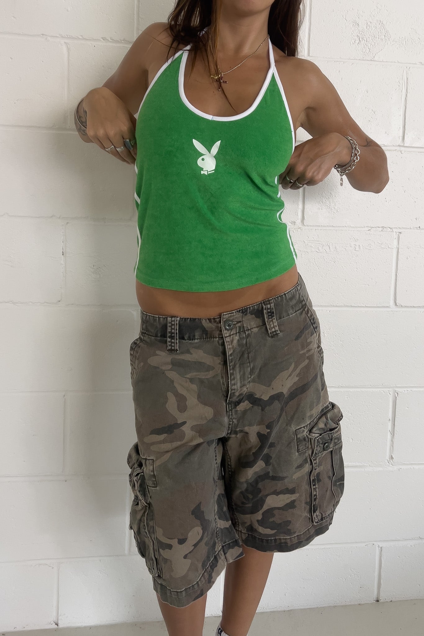 Camo cargo jorts ★ Size W29 2