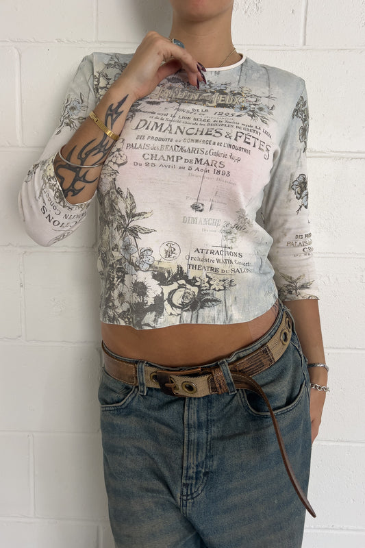 SKINNIE MINNIE graphic longsleeve ★ Size medium