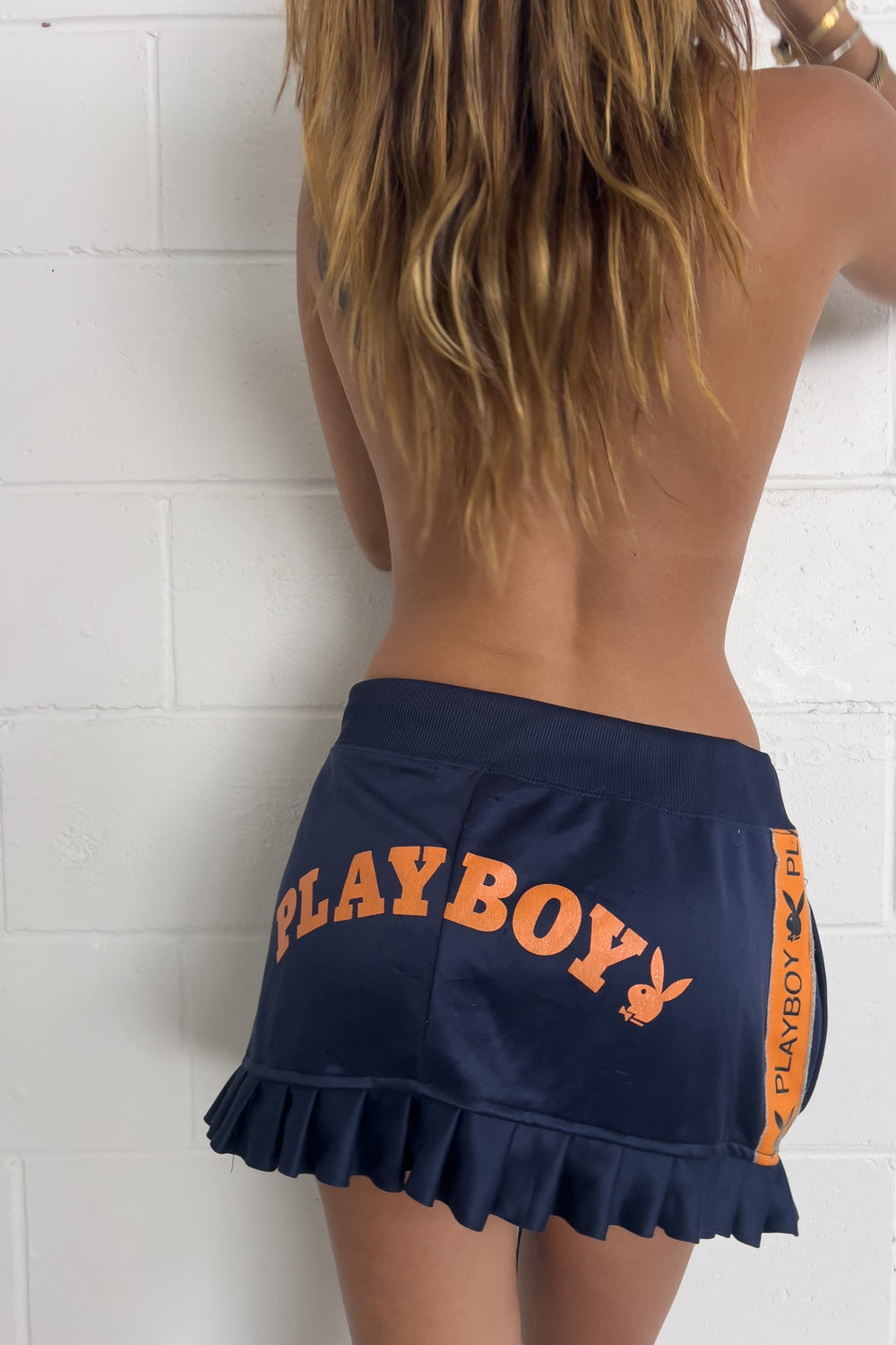 PLAYBOY vintage mini skirt ★ Size estimated small