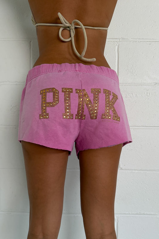 VICTORIA SECRET pink y2k shorts ★ Size large