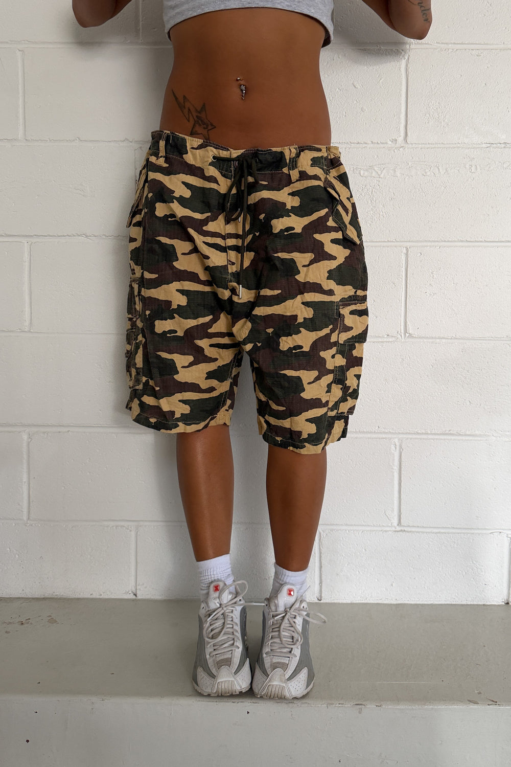 Classic JACAMO camo jorts ★ One size adjustable waist