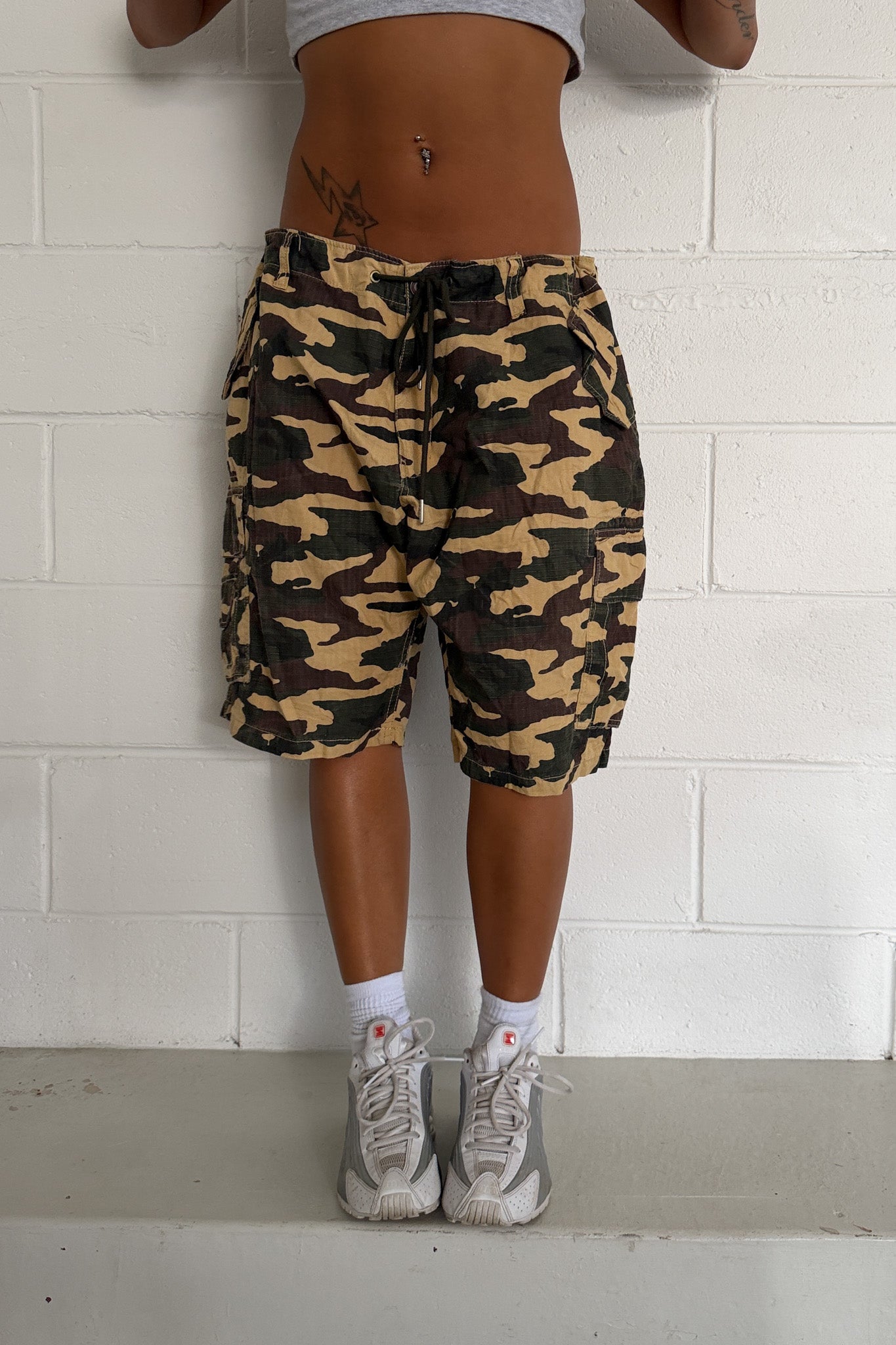 Classic JACAMO camo jorts ★ One size adjustable waist