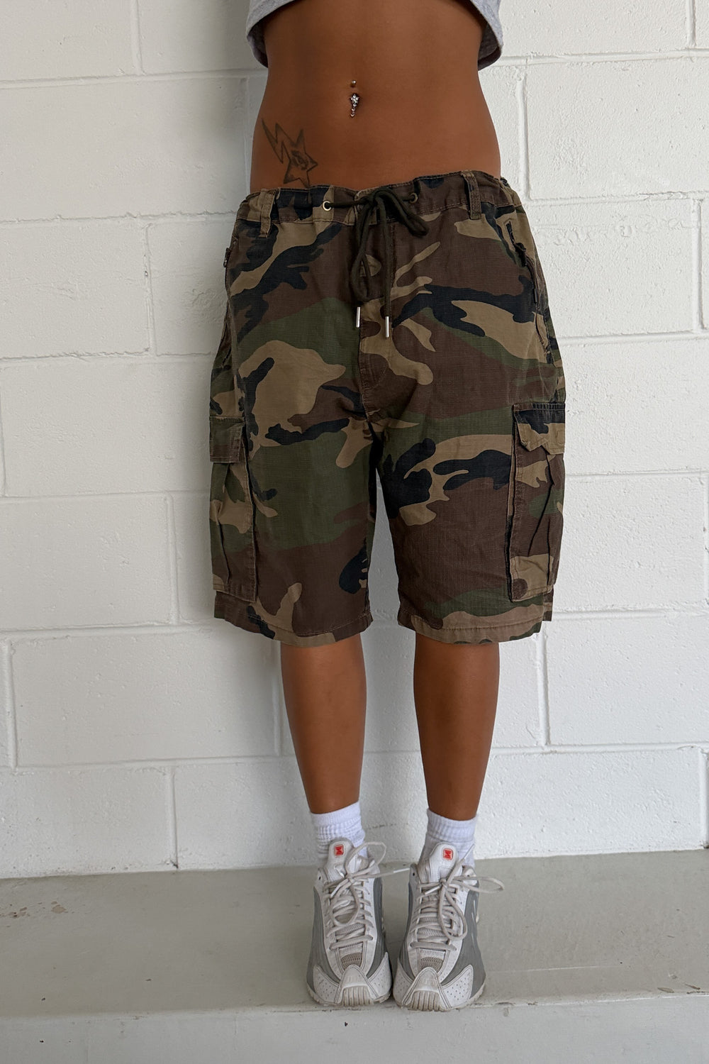 GEORGE camo jorts ★ One size adjustable waist