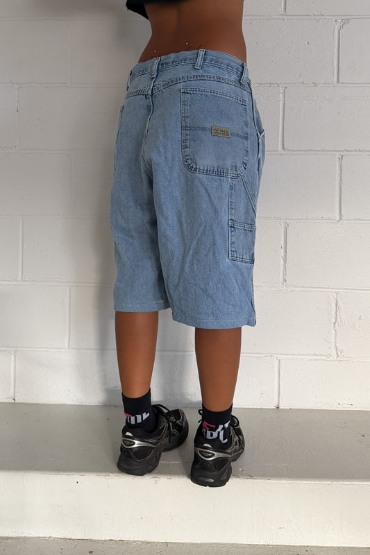 WRANGLER light denim shorts ★ Size 38 x 32