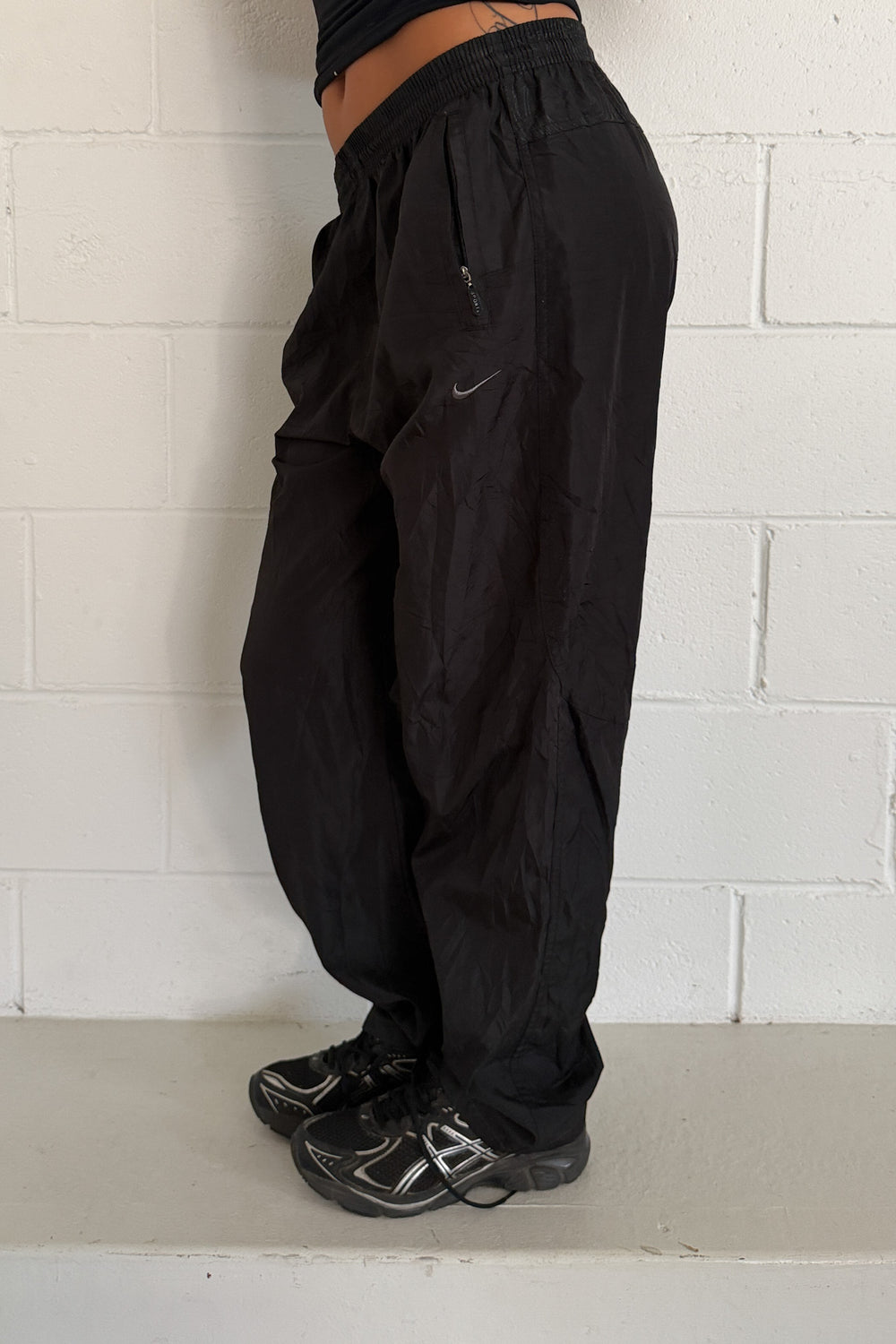 NIKE grey logo track pants ★ Size small-medium