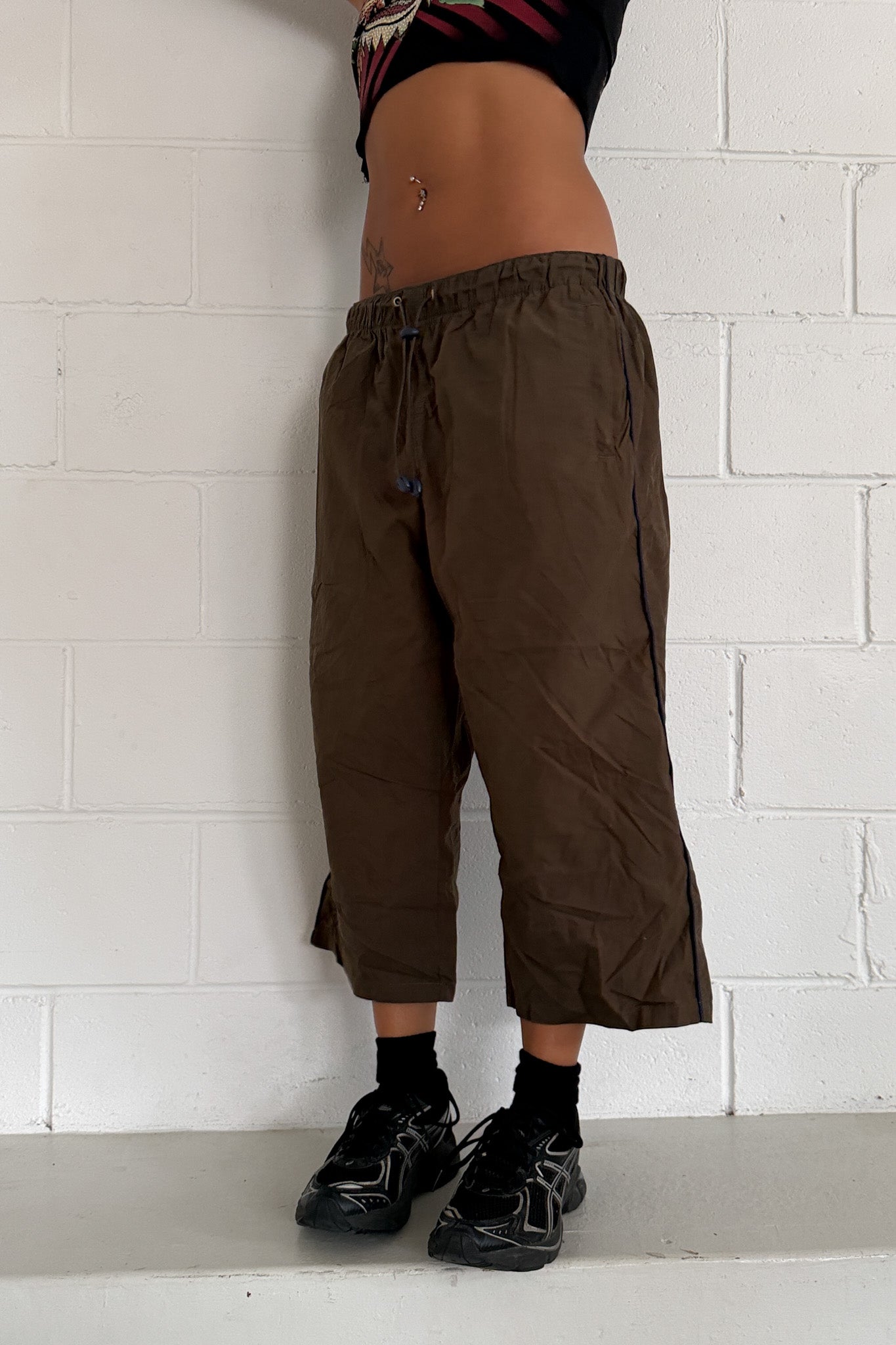 FILA khaki capris ★ Size XL (Smaller sizing- would fit M)