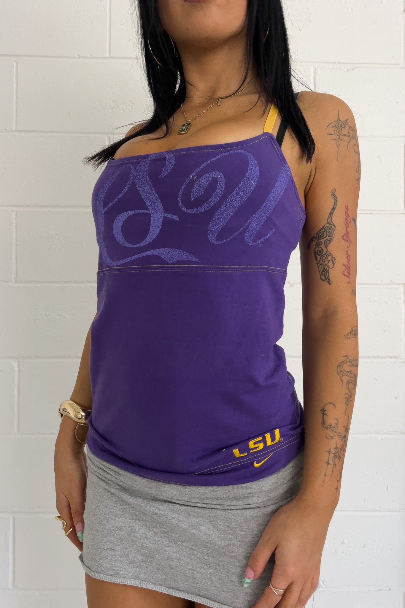 NIKE LSU purple top ★ Size medium