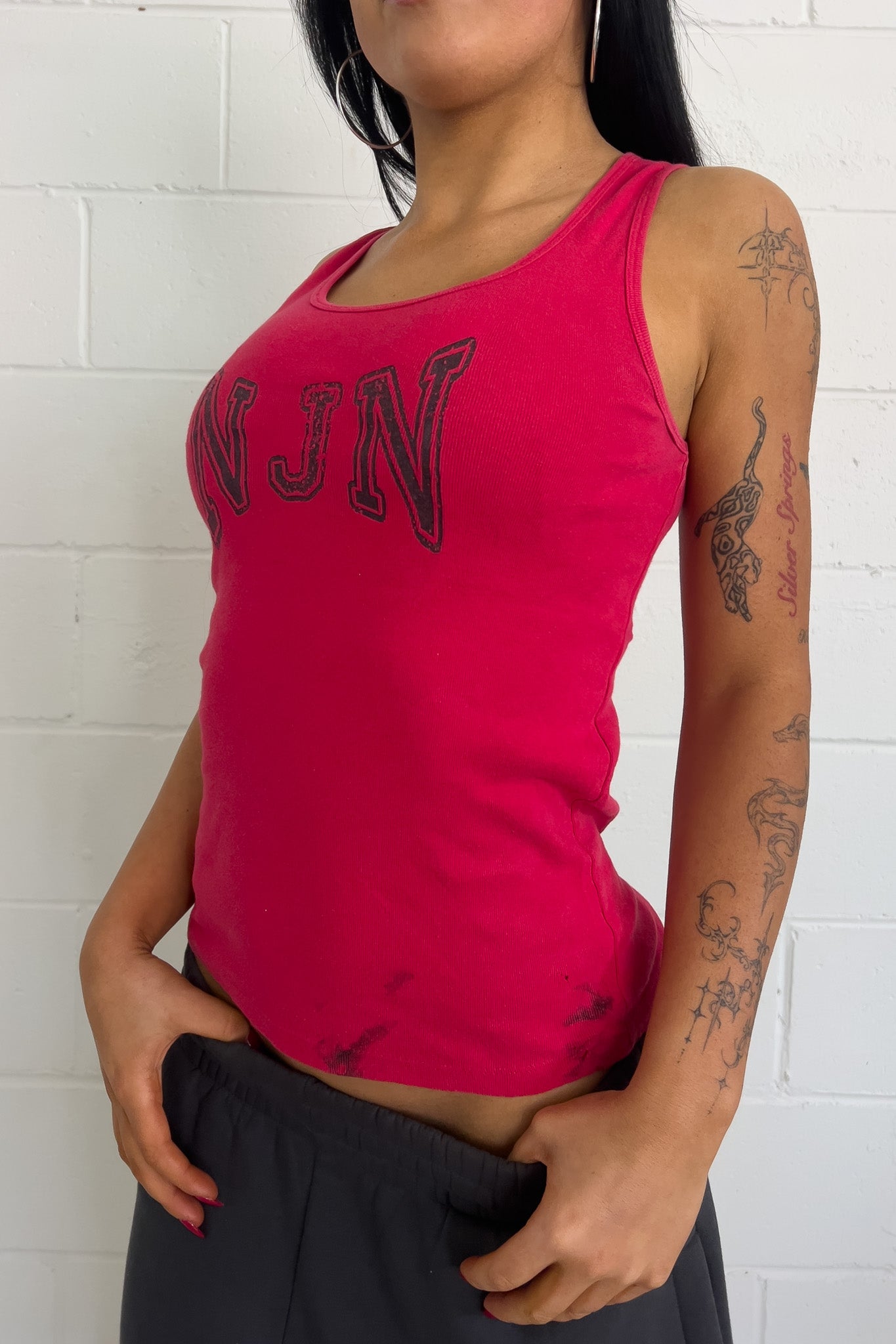 NJN red tank ★ Size labelled small