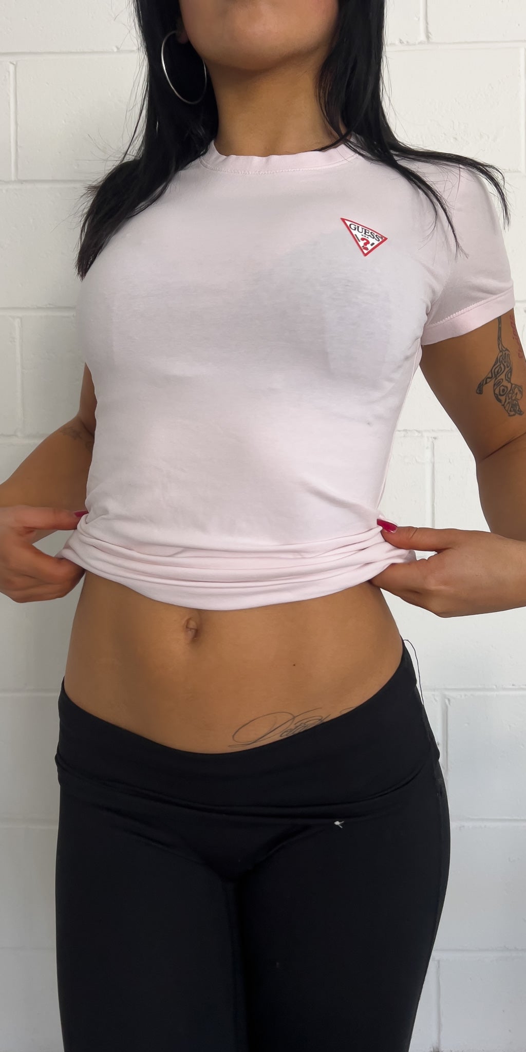 GUESS pink top ★ Size labelled X-small ( fits small)