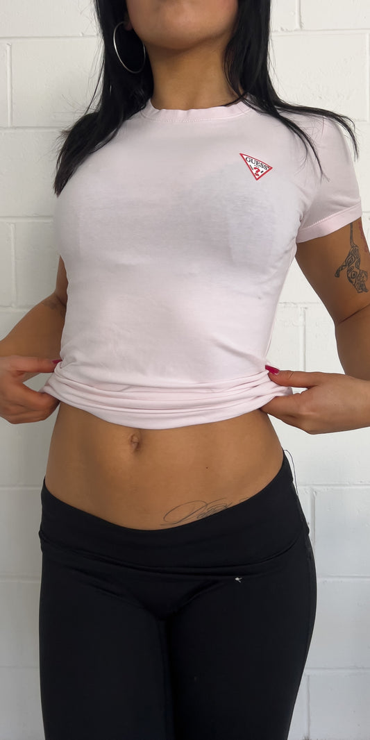 GUESS pink top ★ Size labelled X-small ( fits small)