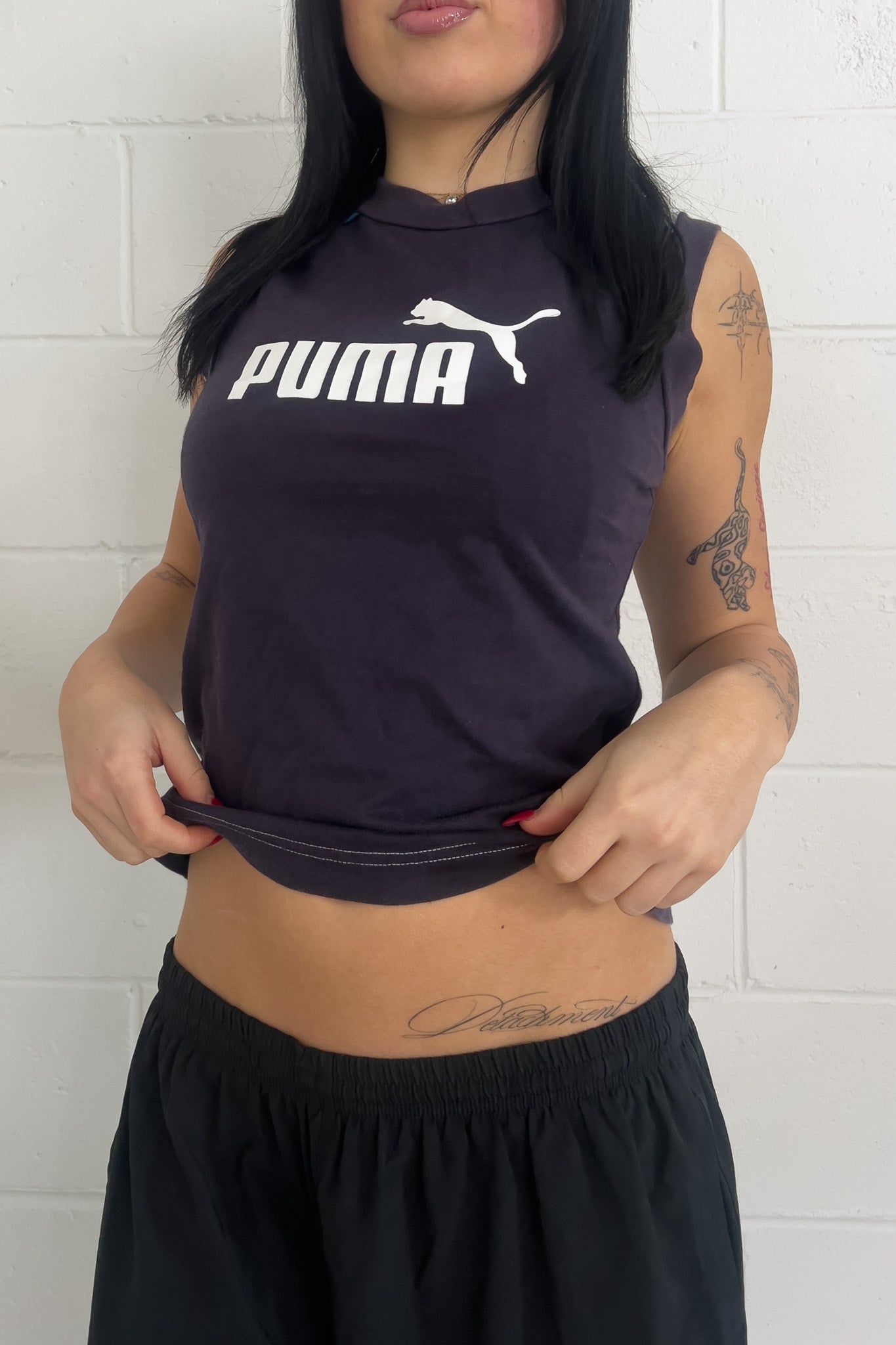 PUMA navy tank ★ Size est medium