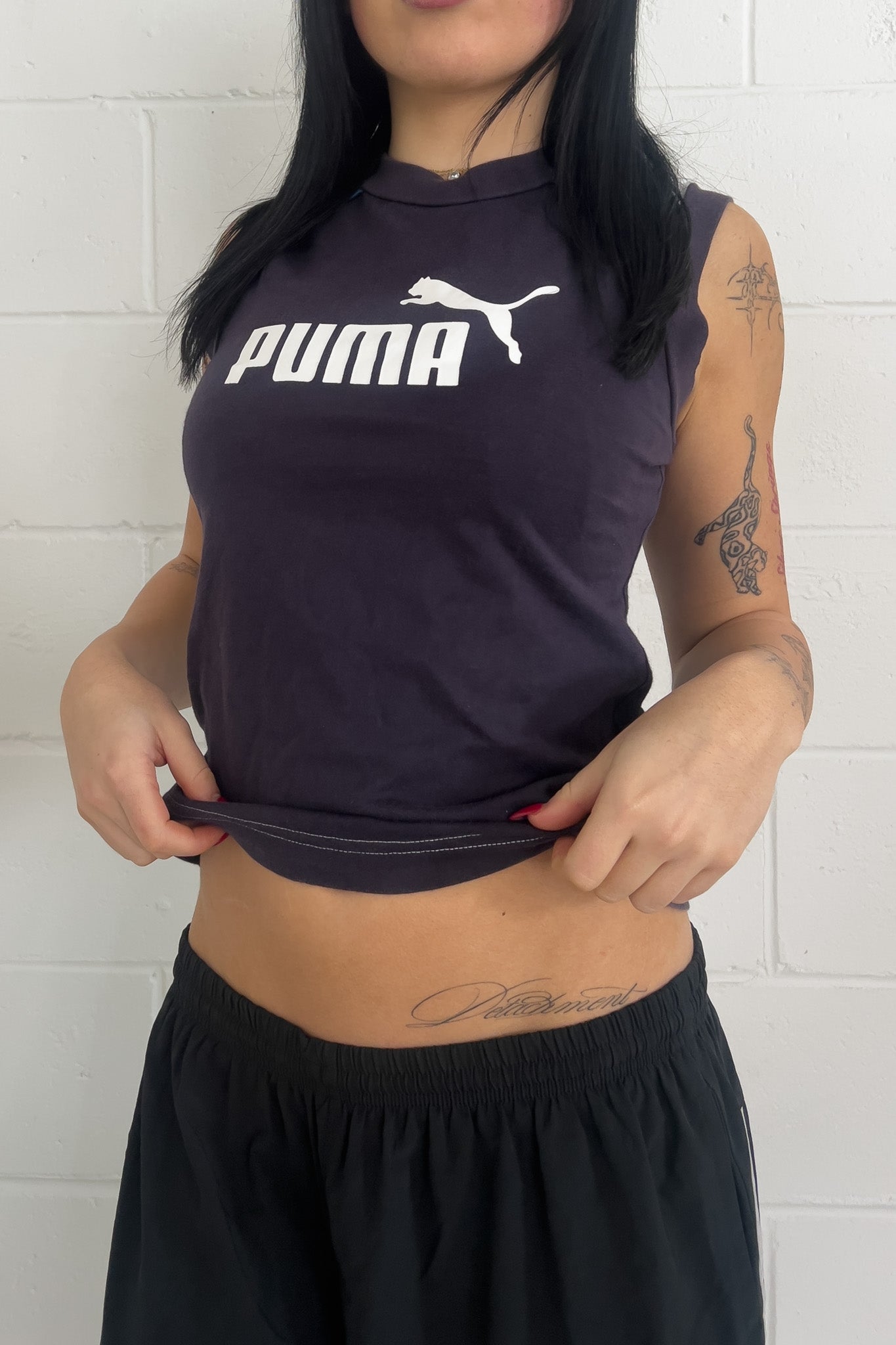 PUMA navy tank ★ Size est medium