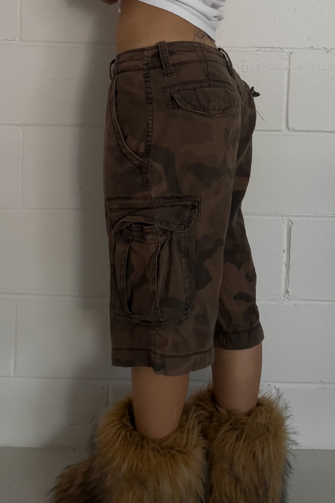 ARIZONA rust camo shorts ★ One size (Adjustable drawstring)