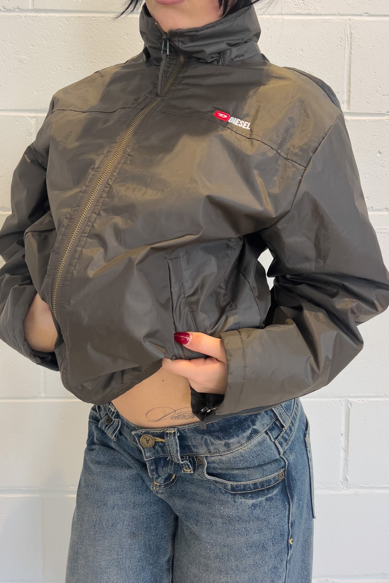 DIESEL brown jacket ★ Size labelled medium