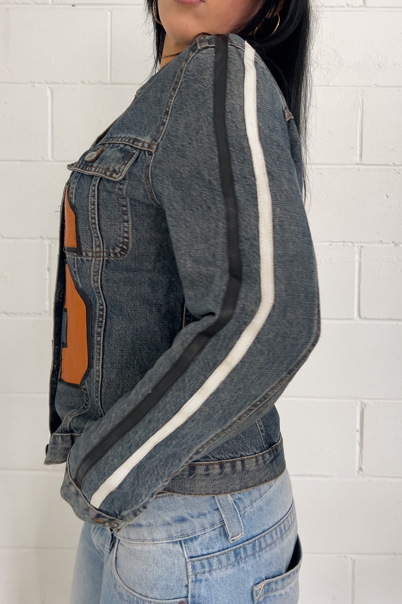 TWIN SET denim "s" jacket ★ Size labelled small (fits medium)