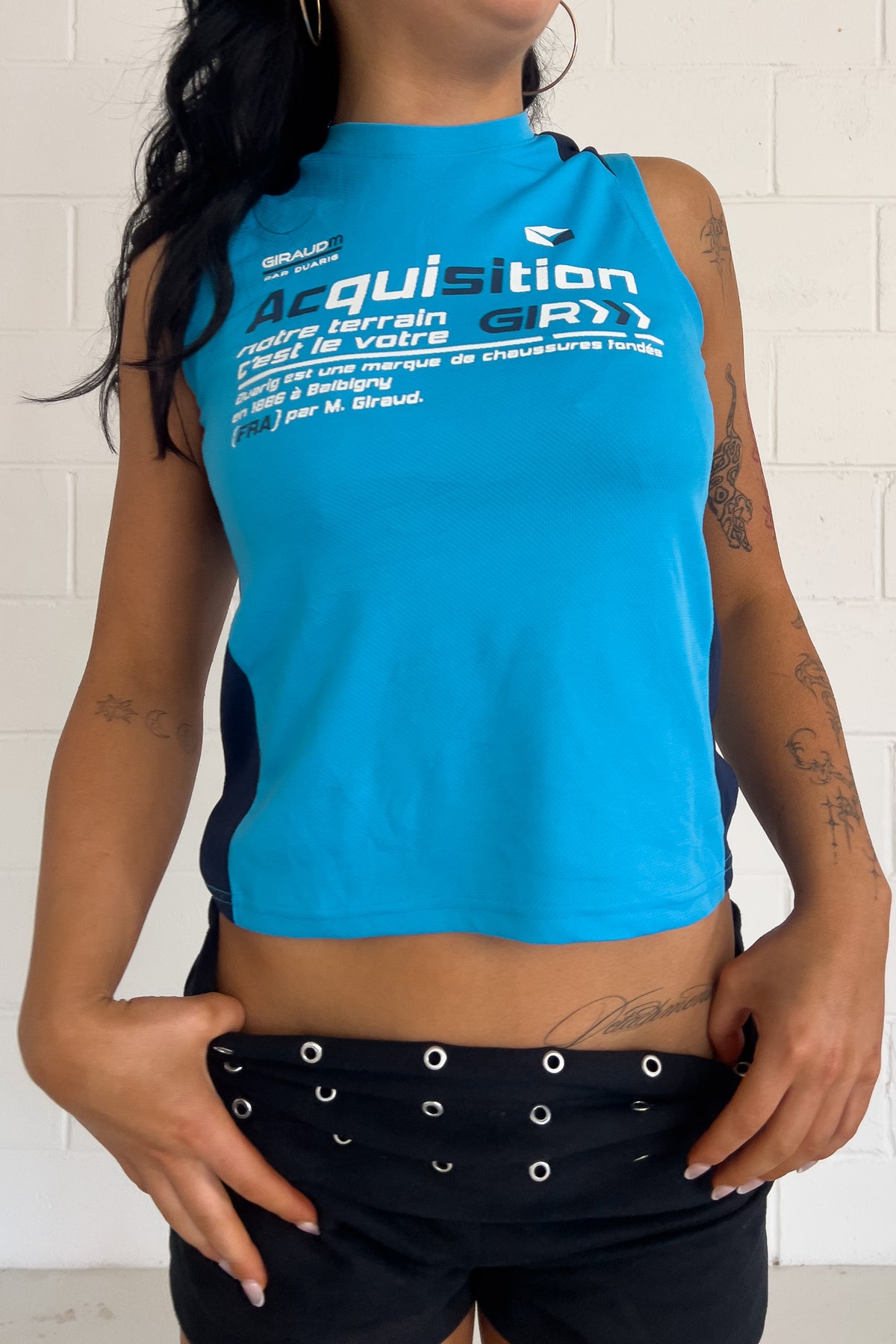 Blue sporty tank ★ Size labelled medium