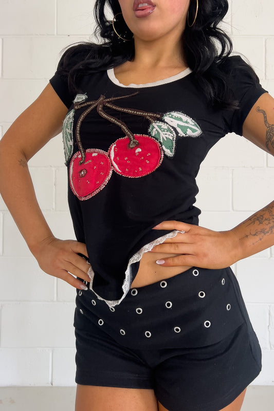 Cherry graphic tank ★ Size estimated medium