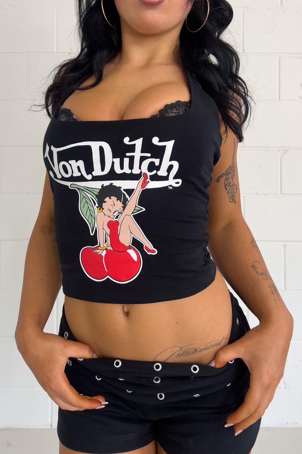 VONDUTCH black top ★ Size labelled small