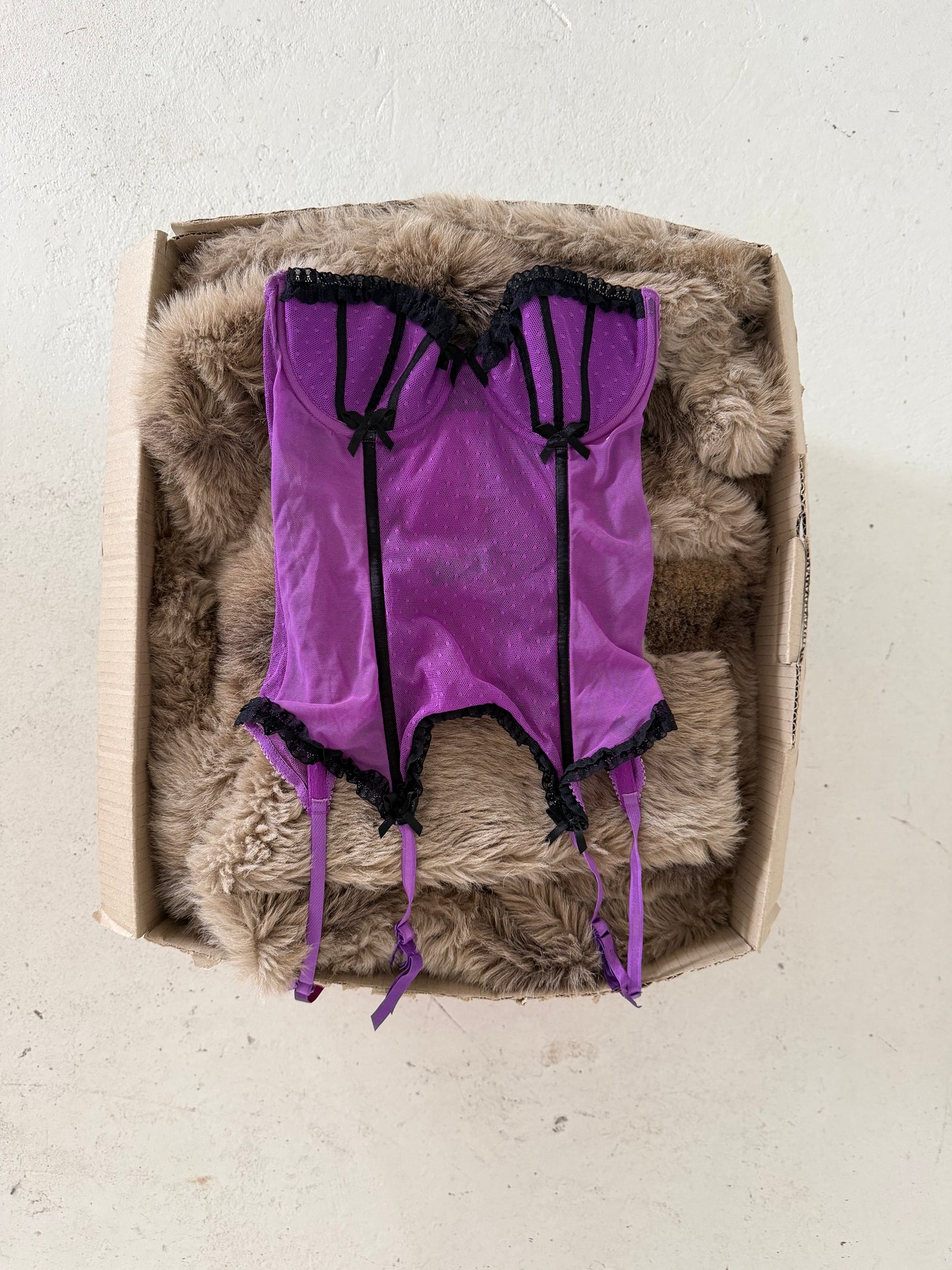 Purple festival corset ★ Size est small