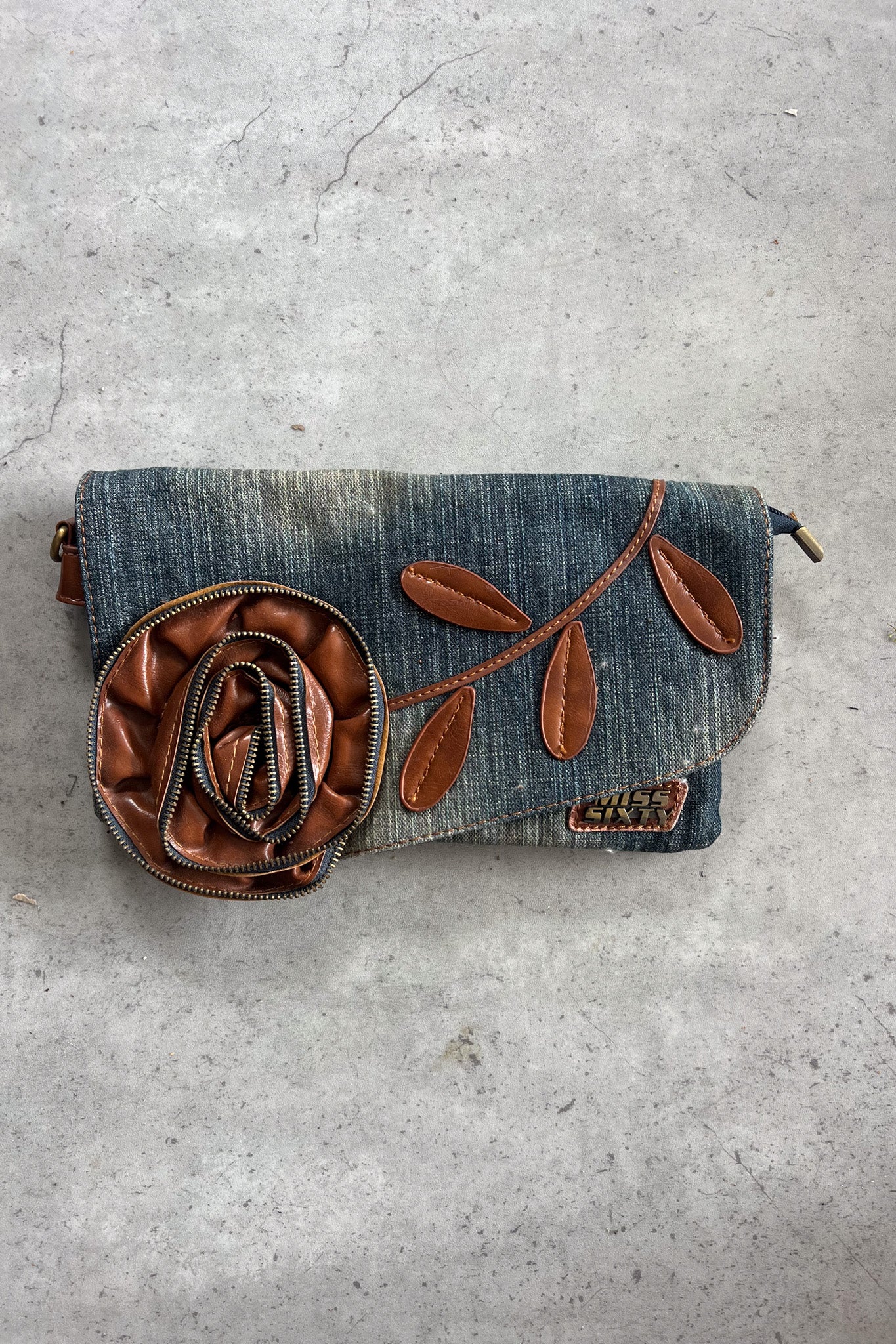 MISS SIXTY denim rose bag ★