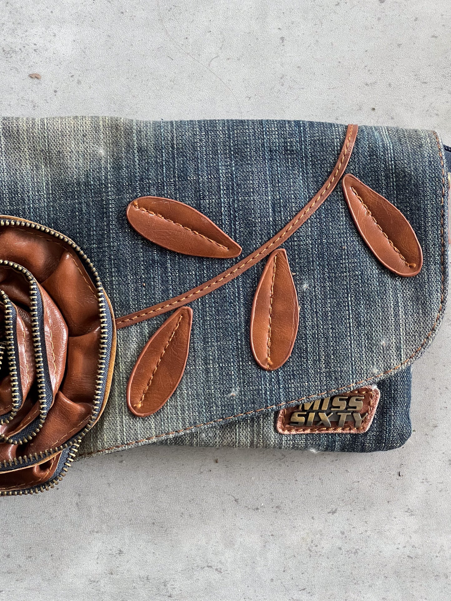 MISS SIXTY denim rose bag ★